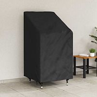 vidaXL Fodral för trädgårdsstol Svart 70 x 70 x 85 / 125 cm 600D tyg