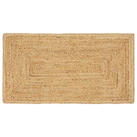 vidaXL Matta Beige 60 x 110 cm Jute