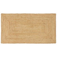 vidaXL Matta Beige 80 x 200 cm Jute