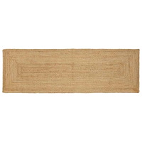 vidaXL Matta Beige 80 x 300 cm Jute