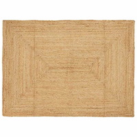 vidaXL Matta Beige 140 x 200 cm Jute