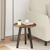 vidaXL Bordsskiva Gammalt trä 40 x 40 x 1.5 cm Konstruerat trä