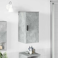 vidaXL Badrumsskåp Betonggrå 30 x 31.5 x 61 cm Konstruerat trä
