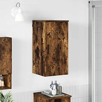vidaXL Badrumsskåp Rökfärgad ek 30 x 31.5 x 61 cm Konstruerat trä
