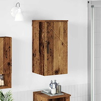 vidaXL Badrumsskåp Gammalt trä 30 x 31.5 x 61 cm Konstruerat trä