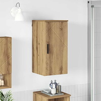 vidaXL Badrumsskåp artisan ek 30 x 31.5 x 61 cm Konstruerat trä