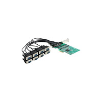 DeLOCK Delock PCI Express Card > 8 x Serial RS-232 - seriell adapter - PCIe - RS-232 x 8