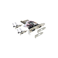 DeLOCK Delock PCI Express Card > 6x Serial - seriell adapter - PCIe - 6 portar