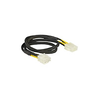 DeLOCK Delock - förlängningskabel för ström - 8-stifts EPS12V till 8-stifts EPS12V - 44 cm