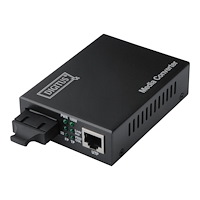 Digitus DIGITUS DN-82021-1 - fibermediekonverterare - 10Mb LAN, 100Mb LAN