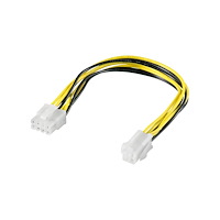 Goobay goobay - strömadapter - effekt P4 till ström, 8 pin +12 V - 24 cm