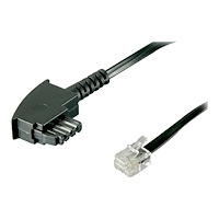 Goobay goobay telefonkabel - 6 m - svart