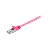 Goobay goobay nätverkskabel - 25 cm - magenta