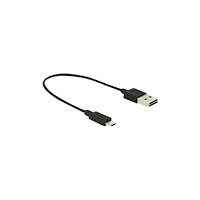 DeLOCK Delock - USB-kabel - mikro-USB typ B till USB - 20 cm
