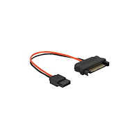 DeLOCK Delock - strömkabel - SATA-ström till Smal SATA-ström - 10 cm