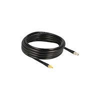 DeLOCK Delock CFD400 LLC400 low loss - antennförlängningskabel - 5 m - svart