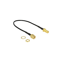 DeLOCK Delock antennkabel - 20 cm - svart