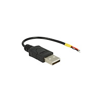 DeLOCK Delock - USB-kabel - USB till fast 2-trådig - 10 cm