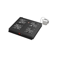 Digitus Digitus DN-19 FAN-4-B-N - racktak med 2 fläktar