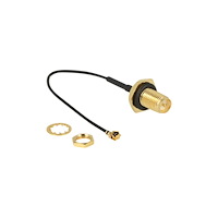 DeLOCK Delock antennkabel - 10 cm