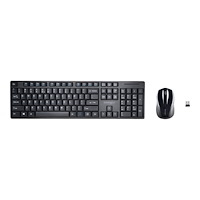 Kensington Computer Products Group Kensington Pro Fit Low-Profile Desktop Set - sats med tangentbord och mus - tysk - svart Inmatningsenhet
