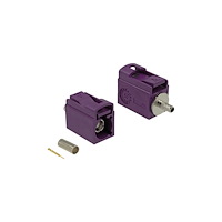 DeLOCK Delock 21 mm (short) for crimping - RF-kontakt