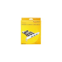 DeLOCK Delock PCI Express Card > 3 x external + 1 x internal USB 3.0 - USB-adapter - PCIe 2.0 - 4 portar