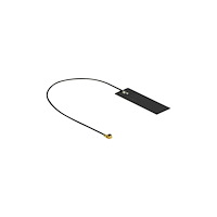 DeLOCK Delock WLAN 802.11 ac/ax/a/h/b/g/n Antenna MHF I plug 2 - 4 dBi 15 cm PCB internal self adhesive - antenn