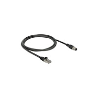 DeLOCK Delock patch-kabel - 1 m - svart