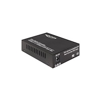 DeLOCK Delock Media Converter 1000Base-X to SFP - fibermediekonverterare - 10Mb LAN, 100Mb LAN, 1GbE