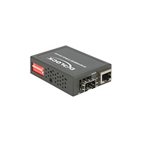 DeLOCK Delock Gigabit Ethernet Media Converter - fibermediekonverterare - 10Mb LAN, 100Mb LAN, 1GbE