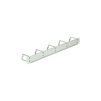 DeLOCK Delock panel för kabelhantering - 1U - 19"