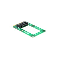 DeLOCK Delock MiniPCIe Converter mSATA full size > 1 x SATA 7 pin female - kontrollerkort - SATA 6Gb/s - PCIe Mini Card