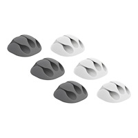 DeLOCK Delock with 3 feed-throughs - kabelhållarsats