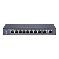 Hikvision Digital Technology Hikvision Value Series DS-3E0310P-E/M - switch - 8 portar - ohanterad
