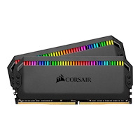 Corsair CORSAIR Dominator Platinum RGB - DDR4 - sats - 32 GB: 2 x 16 GB - DIMM 288-pin - 3600 MHz / PC4-28800 - ej buffrad