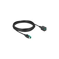DeLOCK Delock - PoweredUSB förlängningskabel - USB PlusPower (12 V) till USB PlusPower (12 V) - 5 m