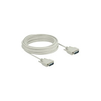 DeLOCK Delock - seriell kabel - 15 pin D-Sub (DB-15) till 15 pin D-Sub (DB-15) - 10 m