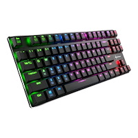 Sharkoon Sharkoon PureWriter TKL RGB - tangentbord - tysk Inmatningsenhet