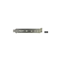 DeLOCK Delock Slot bracket - USB-panel - 20-stift USB 3.1-överdel till USB-C - 50 cm