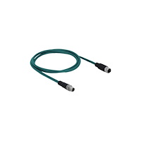 DeLOCK Delock patch-kabel - 1 m - vattenblå
