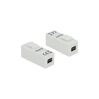 DeLOCK Delock Keystone module - DisplayPort-adapter - Mini DisplayPort till Mini DisplayPort