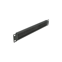 DeLOCK Delock Cable Management Brush Strip - cable management panel with brush - 1U - 19"