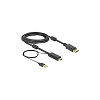 DeLOCK Delock kabel för video / ljud - DisplayPort / HDMI - 3 m
