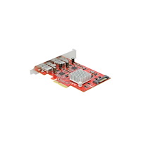 DeLOCK Delock - USB-adapter - PCIe 3.0 x4 - USB 3.2 Gen 2 x 2 + USB-C 3.2 Gen 2 x 2