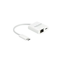 DeLOCK Delock - nätverksadapter - USB-C 3.2 Gen 1 - Gigabit Ethernet x 1