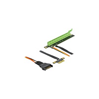DeLOCK Delock PCI Express x1 to x16 with flexible cable - kort för stigare