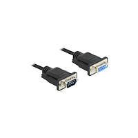 DeLOCK Delock - seriell förlängningskabel - DB-9 till DB-9 - 5 m