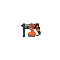 Black & Decker BLACK+DECKER BCD900E2K - roterande hammare - sladdlös - 2 batterier