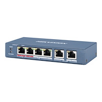 Hikvision Digital Technology Hikvision DS-3E0106HP-E - switch - 6 portar - ohanterad